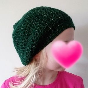 Handmade Crochet Slouch Hat